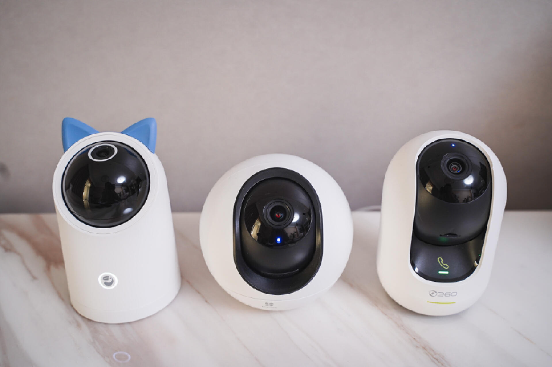 三款摄像头横评，实测告诉你海雀、360、萤石哪款更强大
