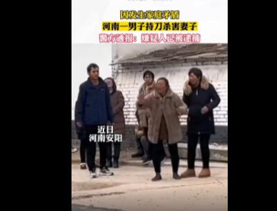 河南滑县一男子持刀杀妻 已被批捕 具体事件经过是什么?