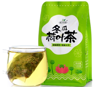 冬瓜荷叶茶