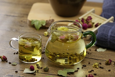 决明子荷叶刮油茶