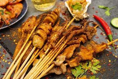 烧烤油炸食物