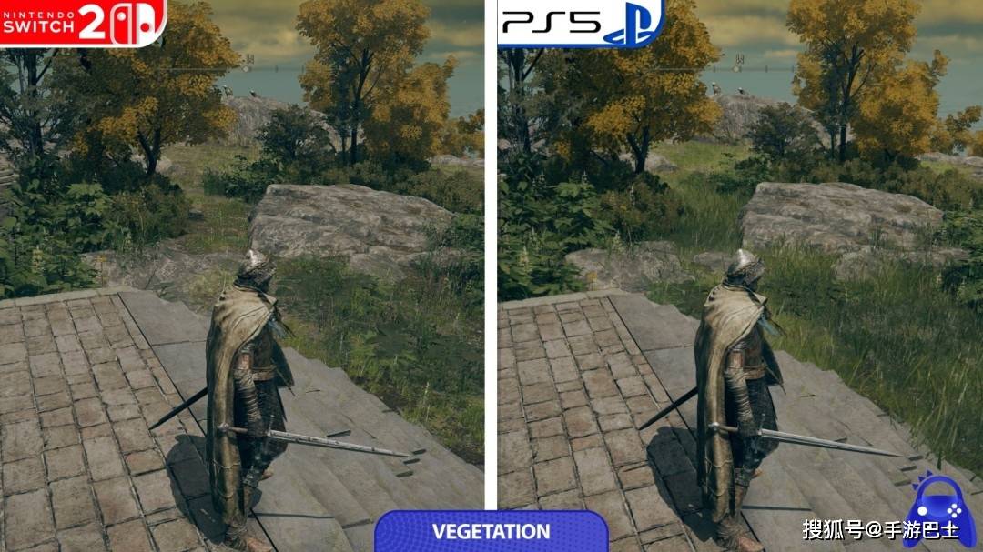 FS社神了！ 《艾尔登法环》NS2版与PS5版画质相差无几
