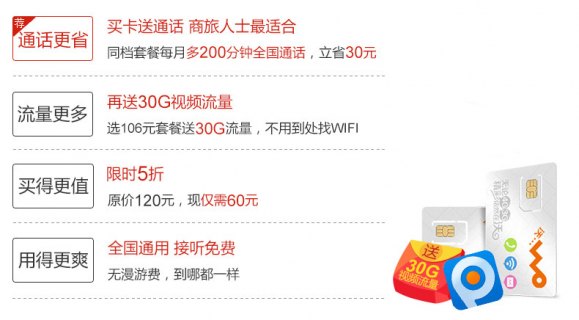 网通电话「网通电话卡套餐」-图1