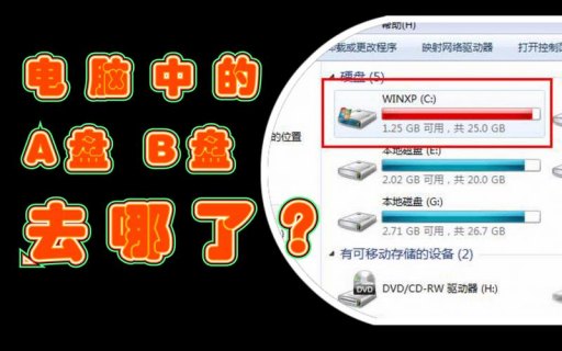 笔记本b盘没了_笔记本b盘没了怎么回事-图1