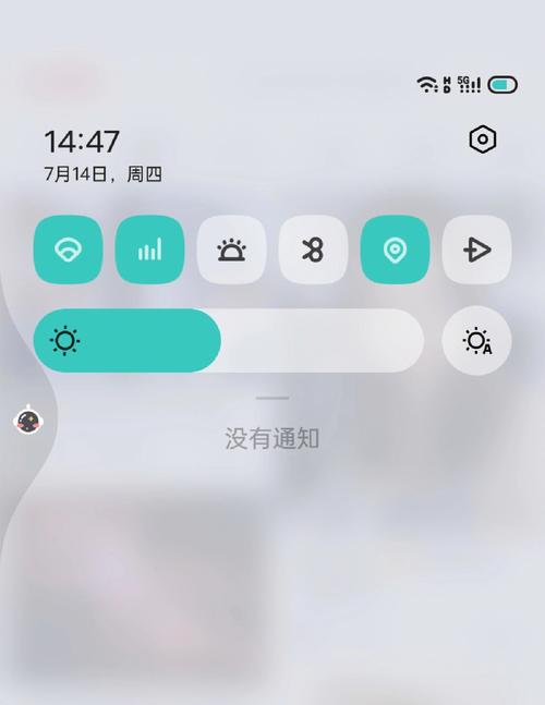 oppo手机的下滑栏设计有何特别之处？