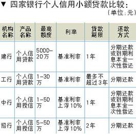 小额贷款的上限额度是多少？