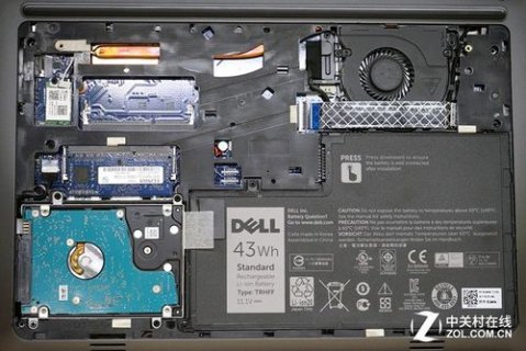 dell笔记本3450拆机图-图2