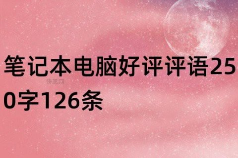 笔记本好评（笔记本好评模板）-图1