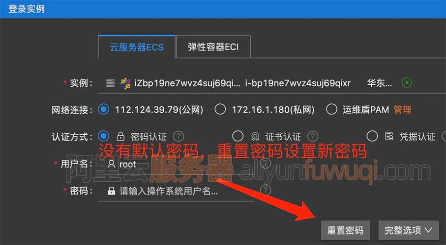 如何获取我购买的云服务器的登录密码？