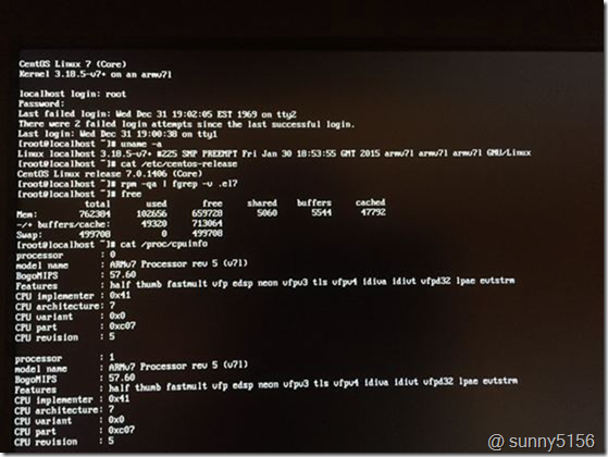 ARM公测_ARM：CentOS 7