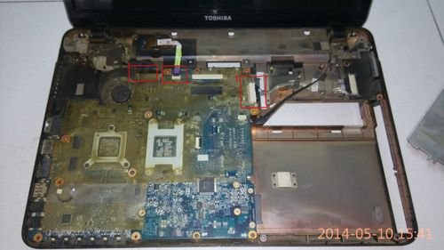 东芝笔记本l730拆机_东芝笔记本l730拆机图解-图1