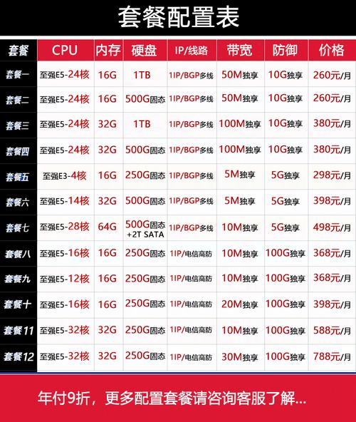 的服务器租用费是多少钱一年呢？