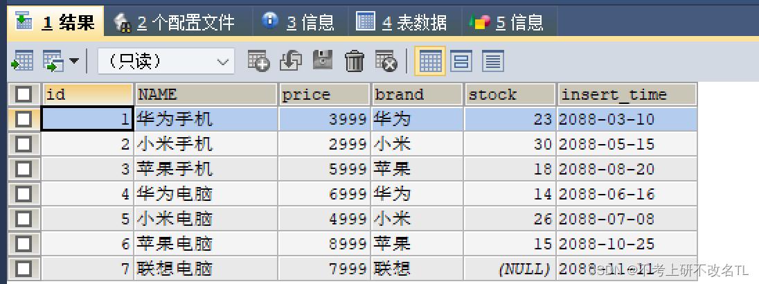 如何在MySQL中查询所有数据库表？