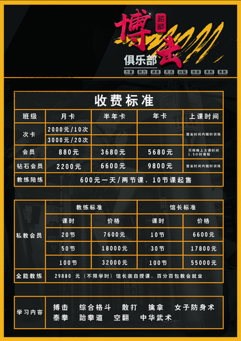 开设一家击剑馆需要多少启动资金？