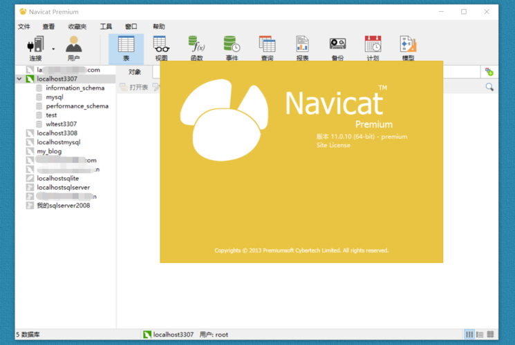 如何使用Navicat for MySQL和会议模板？