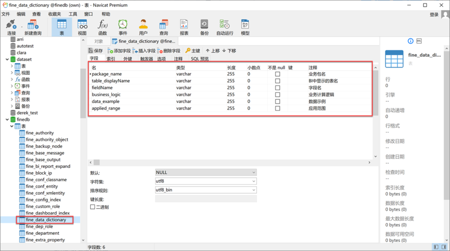 如何利用MySQL创建高效的数据库字典？