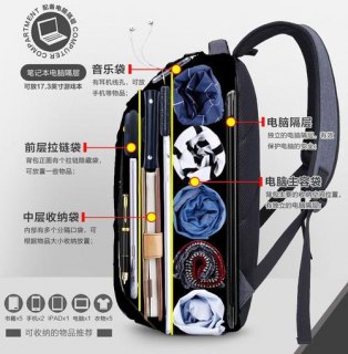 笔记本背包的安装方法-图1