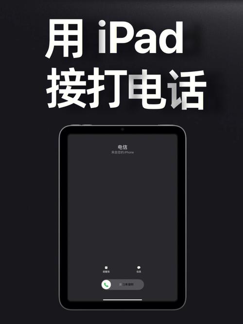苹果ipad为什么能接我的电话