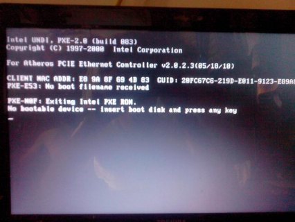 笔记本开机出现英文无法进入系统-图2