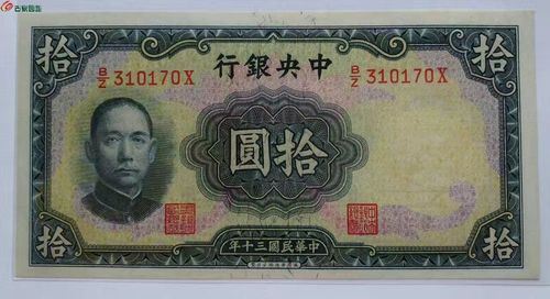 孙中山十元纸币的收藏价值有多高？