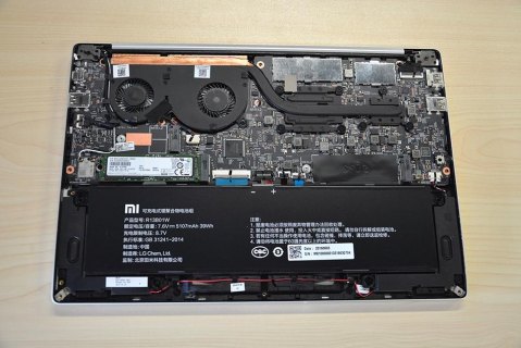 小米笔记本air拆解8250（小米笔记本拆装视频）-图2