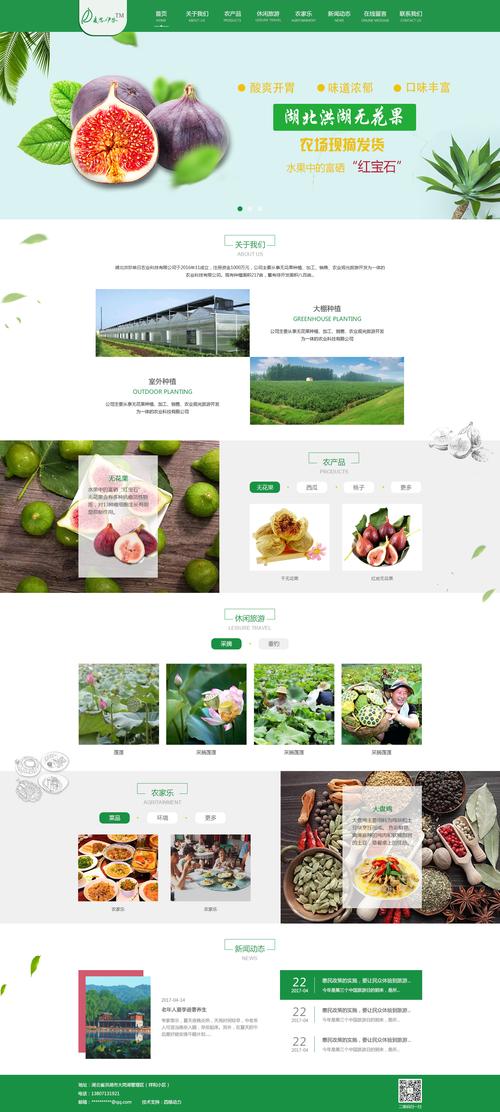 如何选择适合农业企业的定制化网站模板？