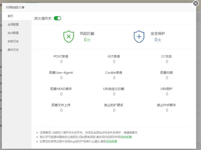 宝塔网站防火墙怎么设置?