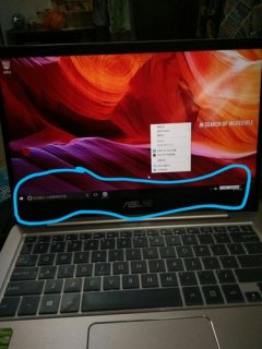 华硕笔记本屏幕不亮主机还在运行 asus笔记本不亮-图1