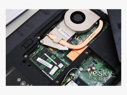 惠普550笔记本,惠普550笔记本拆 -图1