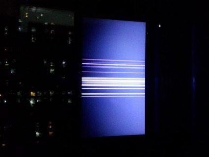 笔记本花屏竖条怎么回事-笔记本横向花屏-图1