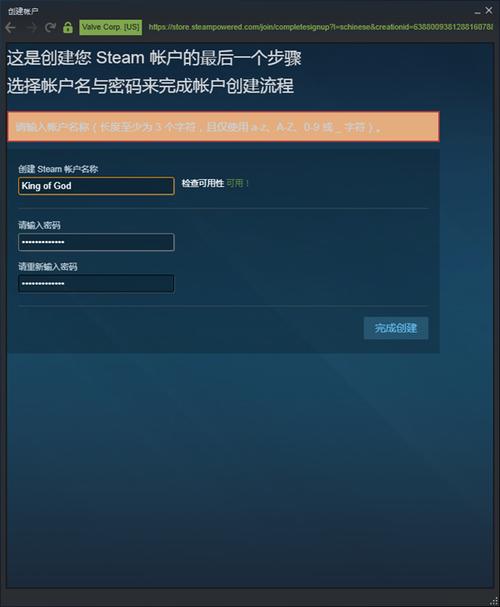 Steam账户的格式通常是什么样的？