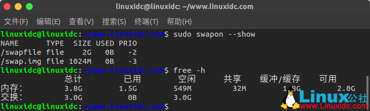 如何在Linux上增加SWAP空间？