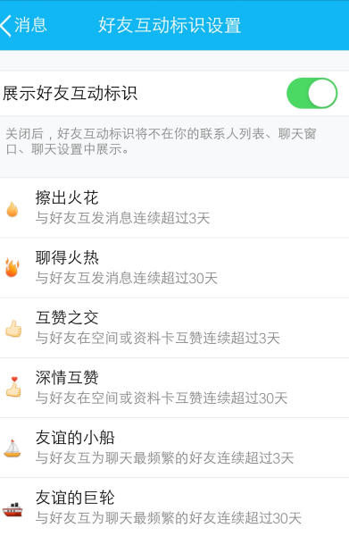 为何QQ火花聊天如此热烈，N标志却不见踪影？