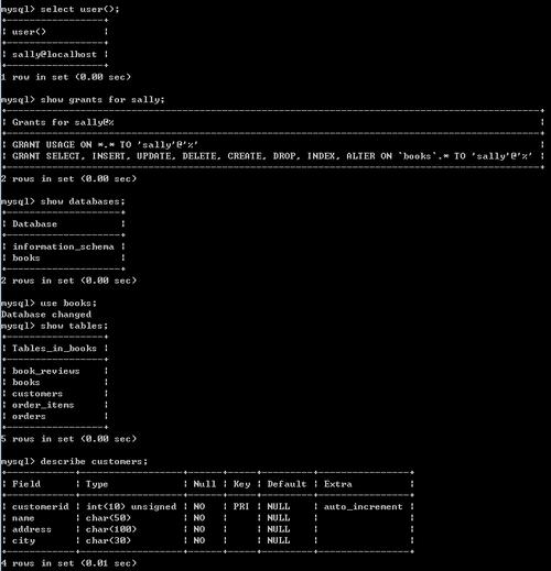 如何利用MySQL命令高效查询数据库信息？