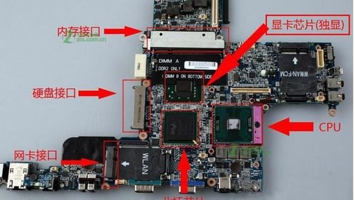 笔记本内部主板在哪里,笔记本内部主板在哪里设置 -图1