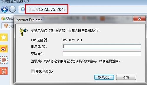 如何更新我的FTP服务器访问地址？