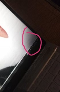 笔记本屏幕黑影 重启变好-图1