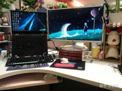 笔记本外接屏幕怎么摆_笔记本外接屏幕怎么摆放好-图1