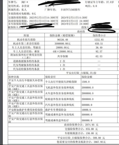 面包车保险费用究竟需要多少？