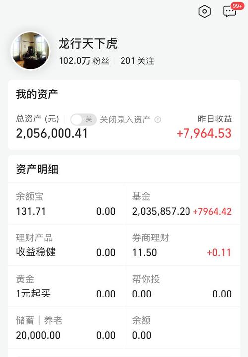 基金投资的一般利润水平是多少？