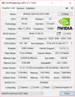 笔记本1080Ti显卡都什么型号-笔记本1080tisli-图1