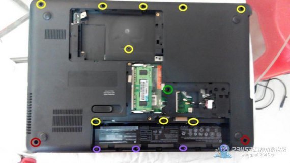 拆惠普笔记本,拆惠普笔记本电脑后盖视频 -图2