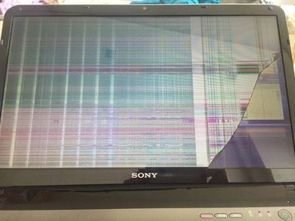 索尼笔记本花屏无法启动-图1