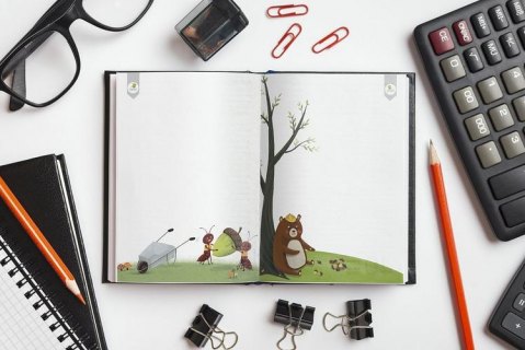 创意笔记本子设计 笔记本上创意画-图2