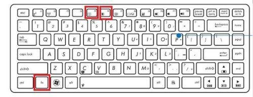 华硕笔记本怎么把光线调暗-图1 华硕笔记本怎么把光线调暗-图1