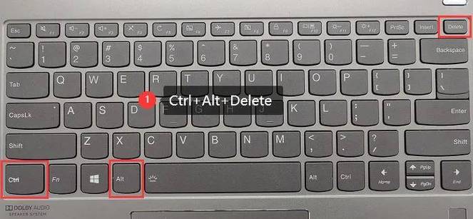 Windows操作系统中，关机选项通常涉及哪三个按键？