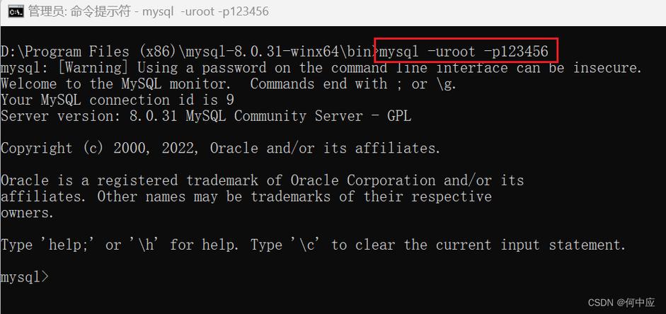 如何在MySQL数据库中设置新密码？