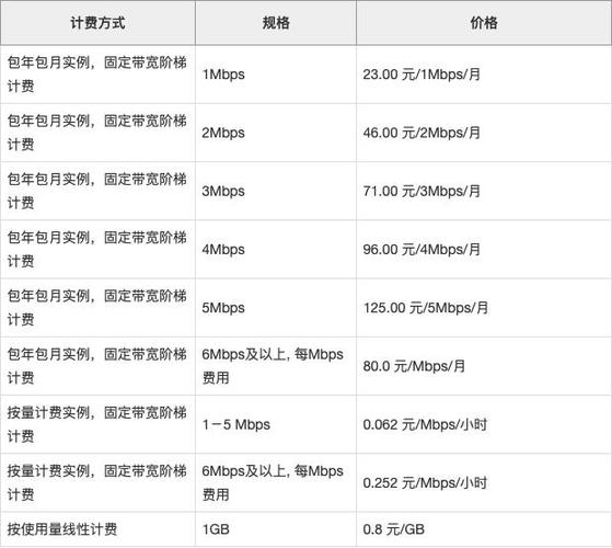 如何理解云服务器的租用价格和收费标准？