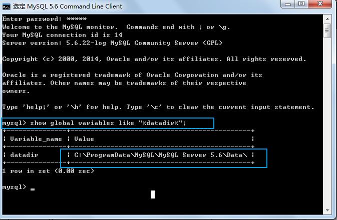 MySQL数据库文件通常存放在哪个目录？