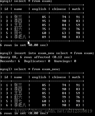 如何在MySQL中实现跨数据库的表复制？
